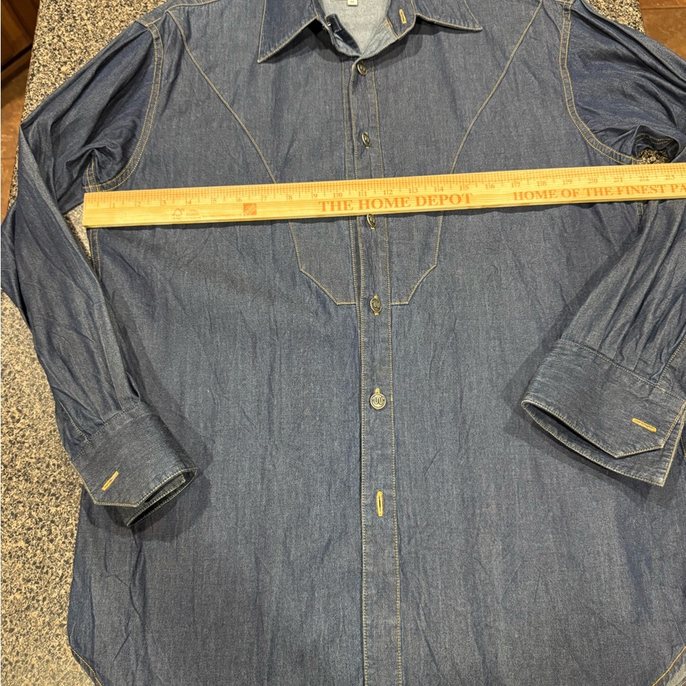 King Ranch El Patron collection denim shirt size Medium